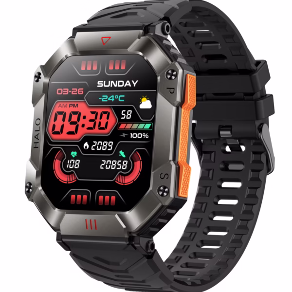 Купить в Киеве Смарт часы Smart Racer K+ Black с компасом недорого