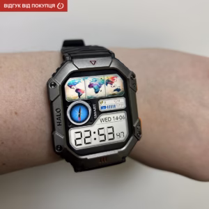 Смарт часы Smart Racer K+ Black с компасом - Зображення 28