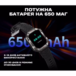 Смарт часы Smart Racer K+ Black с компасом - Зображення 11