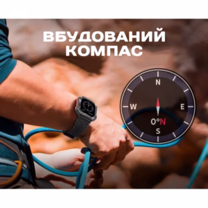 Смарт часы Smart Racer K+ Black с компасом - Зображення 12