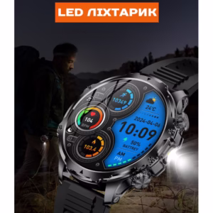 Смарт часы Smart Turbo Power Steel, 2 ремешка - Зображення 18