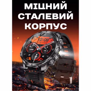 Смарт часы Smart Turbo Power Steel, 2 ремешка - Зображення 12