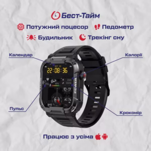 Смарт часы Smart Western Nano Black - Зображення 5